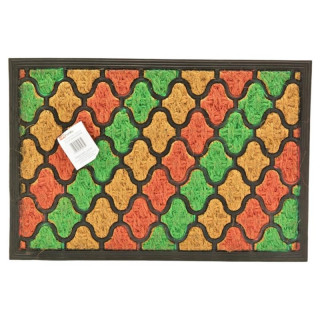 Wycieraczka 40x60cm guma/sznurek Panama Mozaika